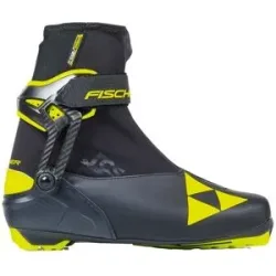 Fischer Chaussures de ski nordique skating Rcs Skate für Herren aus Wolle Größe 44 schwarz