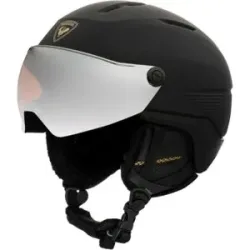 Rossignol Casque de ski Fit Visor Impacts W Black für Damen Größe 55-59 cm schwarz