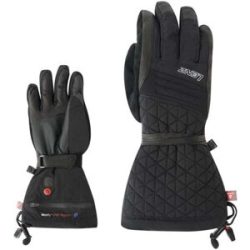 Lenz Beheizbare PrimaLoft® Handschuhe  Heat Glove 6.0 Finger Cap Women Noir für Damen Größe L schwarz