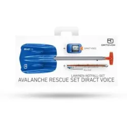 Ortovox Lawinenrettungsset Rescue Set Diract Voice  Blau