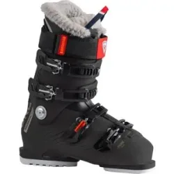 Rossignol Alpinskischuhe Pure Pro 80 Metal Black für Damen aus Wolle Größe 39,5 schwarz