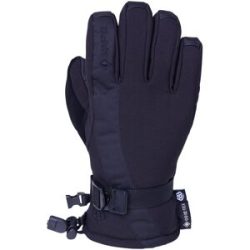 686 Wasserfeste, atmungsaktive GORE-TEX Skihandschuhe  Wmns Gore-Tex Linear Glove Black für Damen aus Leder Größe XS schwarz