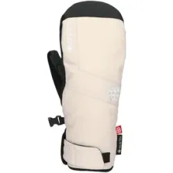 686 Moufles de ski isolés et imper-respirantes en GORE-TEX W Gore-Tex Linear Under Cuff Mitt Limestone  für Damen Größe L Beige
