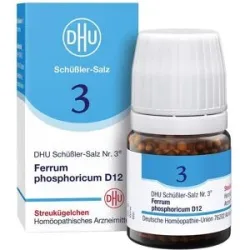 DHU Schüßler-Salz Nummer 3 Ferrum phosphorus D12 Globuli