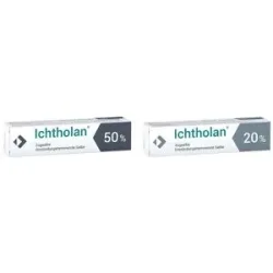 Ichtholan Zugsalbe 50% + Zugsalbe 20%