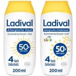 Ladival Familien-Paket Sonnenschutz allergische Haut LSF 50+