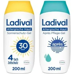 Ladival Allergische Haut Sonnenschutz LSF 30 + Apres Pflege-Gel