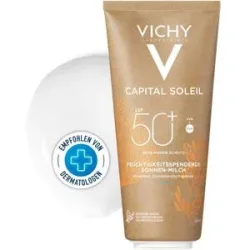 Vichy Capital Soleil Feuchtigkeitsspendende Sonnen-Milch LSF50+