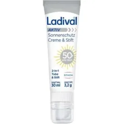 Ladival Aktiv Sonnenschutz Creme & Stift LSF 50+