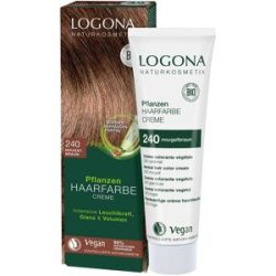 Logona Pflanzen-Haarfarbe Creme 240 nougatbraun