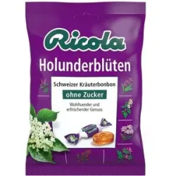 Ricola ohne Zucker Holunderblüten Bonbons