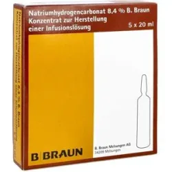 Natriumhydrogencarbonat B.braun 8,4% Glas