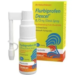 Flurbiprofen Dexcel 8,75 Mg/dos.spray Mundhöhle