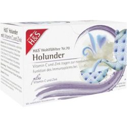 H&S Holunder mit Vitaminen C und Zink Filterbeutel