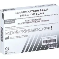Heparin-natrium 500 U.i. 100 U.i./ml Spüllsg.