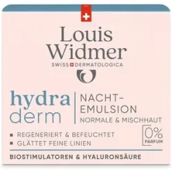 Louis Widmer hydraderm Nachtemulsion unparfümiert