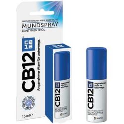 CB12 Spray: frischer Atem unterwegs, Mundspray gegen Mundgeruch