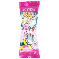 Miradent Xylipop Lolli Zahnpflege Lolli Erdbeere