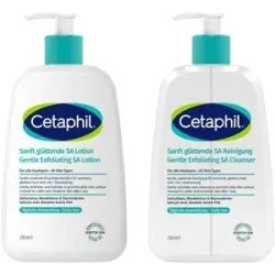 Cetaphil Sanft glättende SA Reinigung + SA Lotion