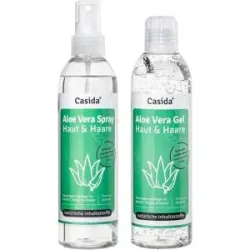 Casida Aloe Vera Gel+aloe Vera Spray Set