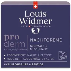 Louis Widmer proderm Nachtcreme unparfümiert