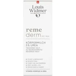 Louis Widmer remederm Körpermilch 5% Urea