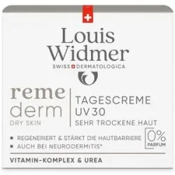 Louis Widmer remederm Tagescreme UV 30 unparfümiert