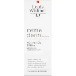 Louis Widmer remederm Körperöl Spray unparfümiert