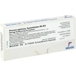 Weleda Prunus Spinosa Summitates Rh D3 Ampullen