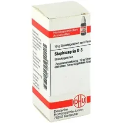DHU Staphisagria D3 Globuli