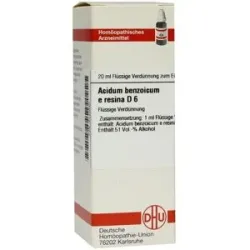 DHU Acidum Benzoicum E.res. D6 Dilution