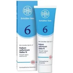 DHU Schüßler-Salz Nummer 6 Kalium sulfur. N D4 Salbe