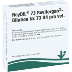 Neydil Nummer 7 3 Revitorgan Dilution d 4 pro veterinär Ampullen
