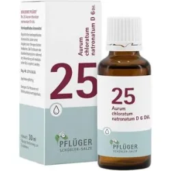 Schüßler Biochemie Pflüger 25 Aurum chlor.natr.D 6 Tropfen