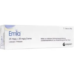Emla 25 mg/g + 25 mg/g Creme
