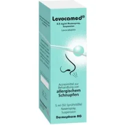 Levocamed 0,5 mg/ml Nasenspray Suspension
