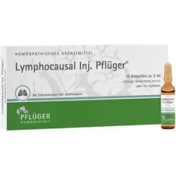 Lymphocausal iniecto Pflüger Ampullen
