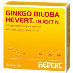 Ginkgo Biloba Hevert injekt N Ampullen