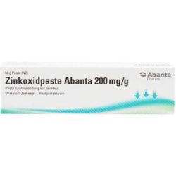Zinkoxidpaste Abanta 200 Mg/g Paste Z.anw.a.d.haut