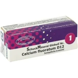 Schuckmineral Globuli 1 Calcium fluoratum D12