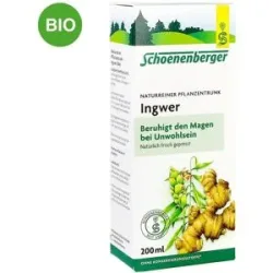 Schoenenberger Naturreiner Pflanzentrunk Ingwer