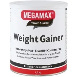 Weight Gainer Megamax Erdbeere Pulver