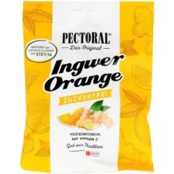 Pectoral Ingwer Orange Bonbons zuckerfrei