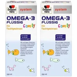 Doppelherz Omega-3 Flüssig Family System