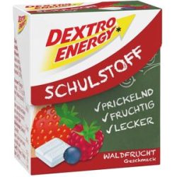 Dextro Energy Schulstoff Waldfrucht Täfelchen