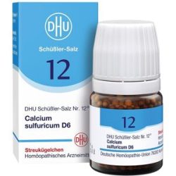 DHU Schüßler-Salz Nummer 12 Calcium Sulfur D6 Globuli