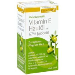 Vitamin E Hautöl mit 67% Jojobaöl