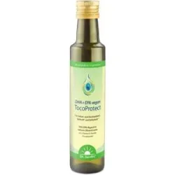 Dr. Jacob's DHA + EPA TocoProtect 250 ml Algenöl Olivenöl Omega-3 vegan