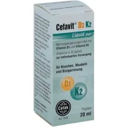 Cefavit D3 K2 Liquid pur Tropfen zum Einnehmen