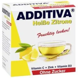 Additiva heisse Zitrone ohne Zucker Sachets
